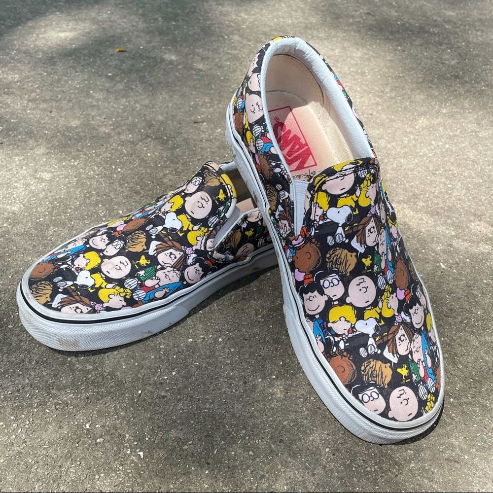 Peanuts Slip-on Vans